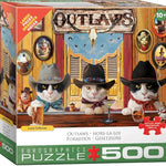 Eurographics Outlaws 500 Large Piece Jigsaw Puzzle - Heffernan. Lucia 20 8500-6052