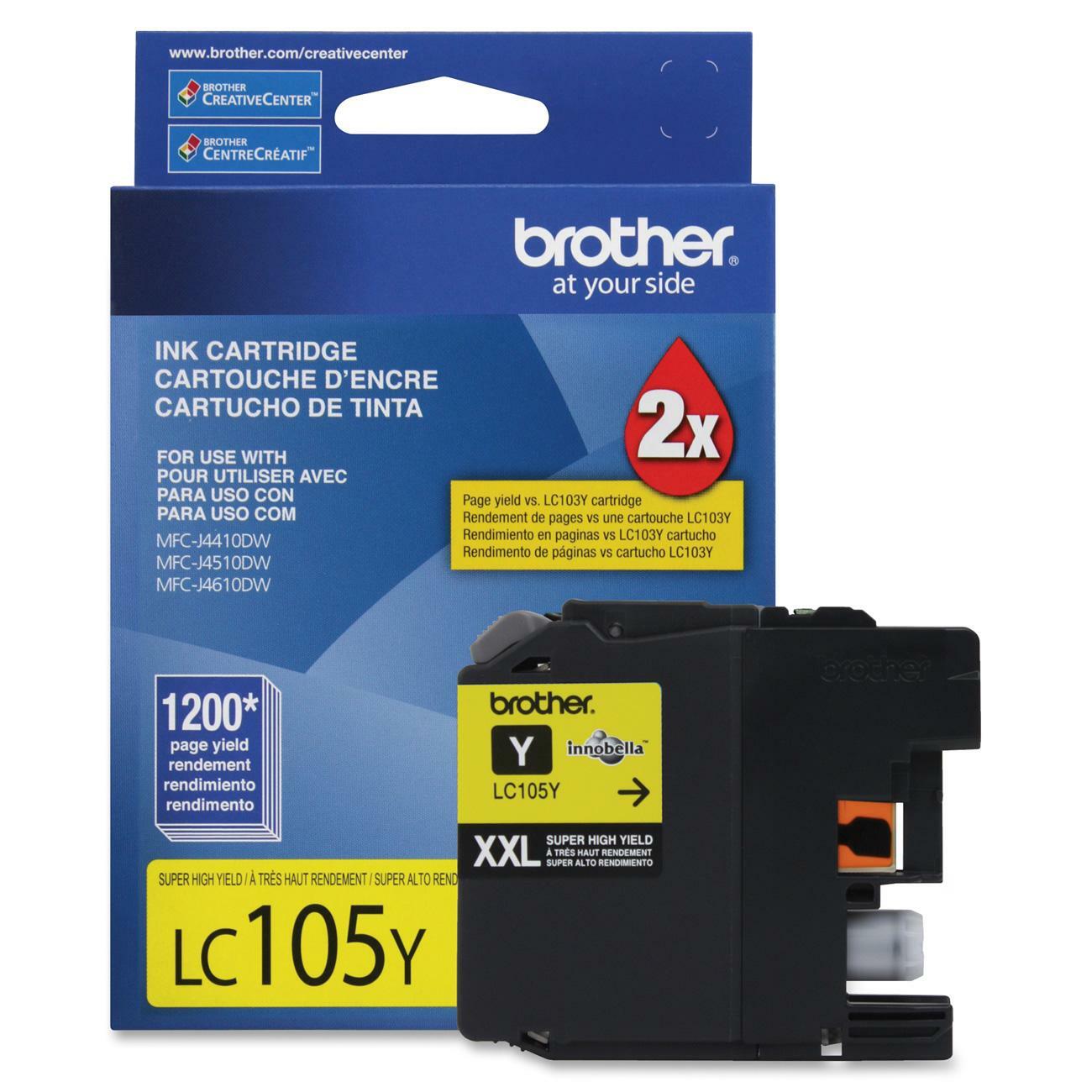 Brother Lc105Y Yellow 871-830