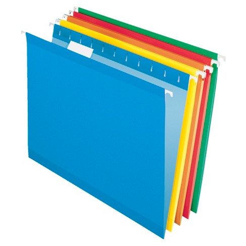 Hanging Letter Folder - 1/5 Assorted - Box 873-519