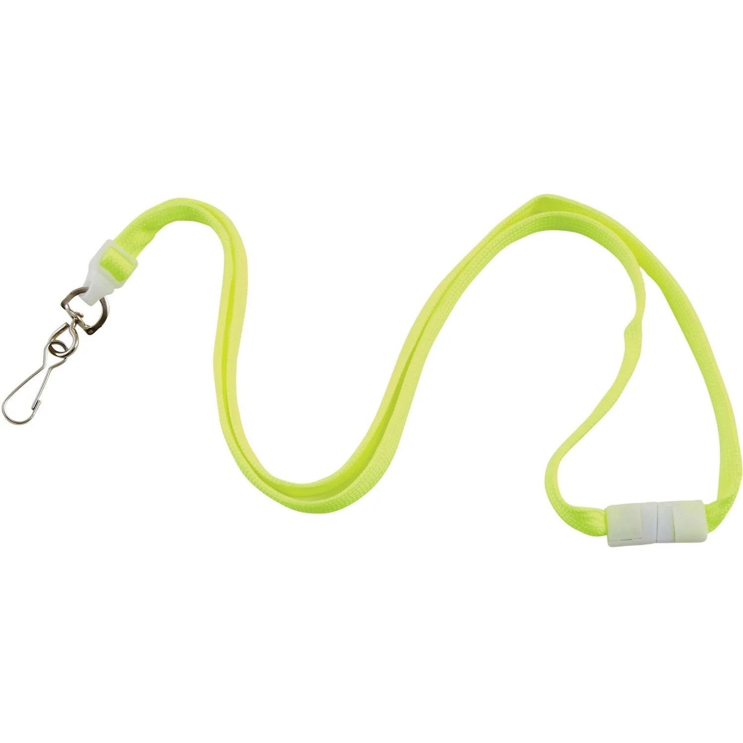 NEON YELLOW LANYARD 12 PACK 878-394