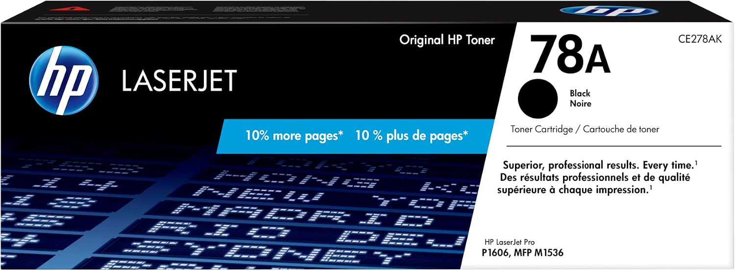 Hp 78A Black Toner Cartridge 878-598_92d1f3ca-2863-4925-ab0e-2199be4b4620