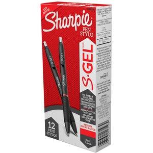 0.5MM RED S-GEL PEN SHARPIE RT 879-760