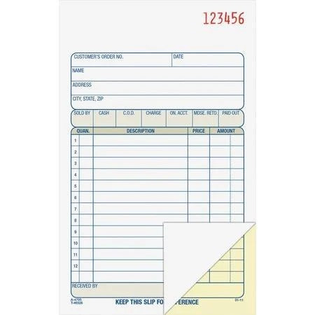 Sales Order Book 2 Part 884-235