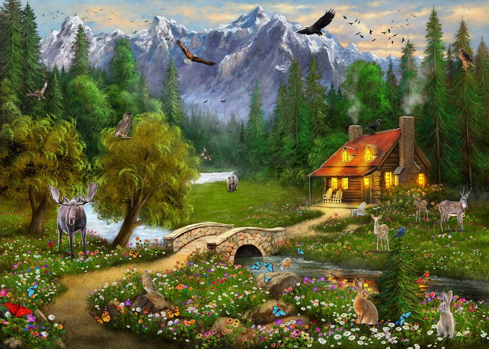 Medieval House 1000 Pc Puzzle 8906139540160