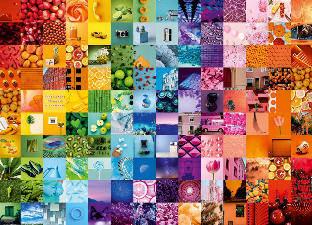 Vibrant Tiles 1000 Pc Puzzle 8906139540238