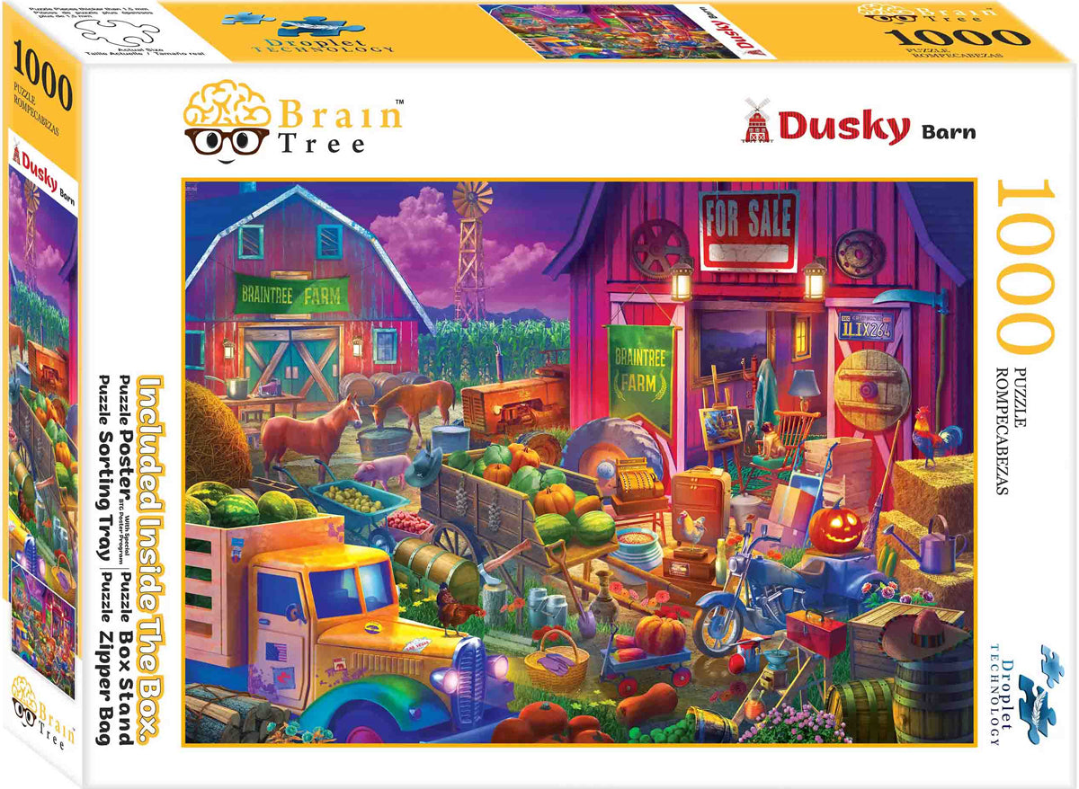 Dusky Barn 1000 Pc Puzzle 8906139540368_1