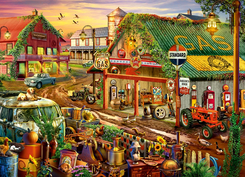 Gas Station 1000 Pc Puzzle 8906139540382