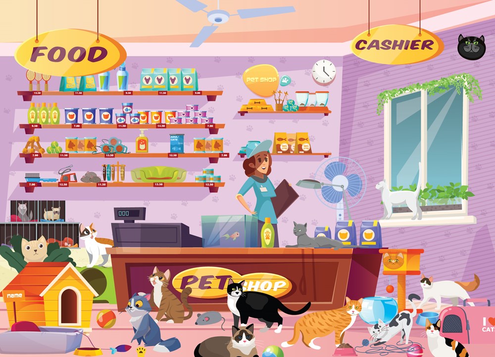 Pet Shop 500 Pc Puzzle 8906139540535