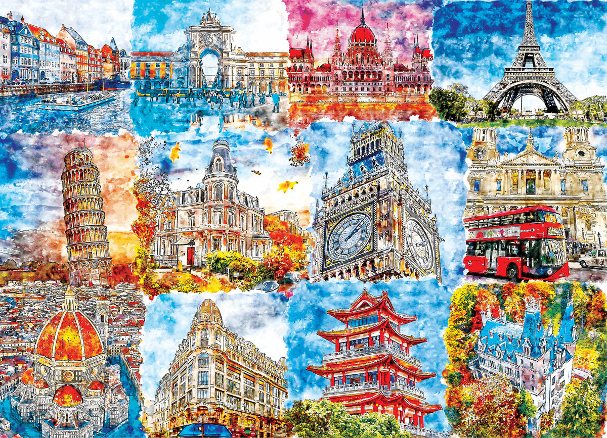 Colorful Wonders 500 Pc Puzzle 8906139540573