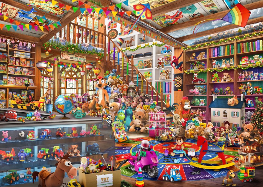 Toy Shopping 1000 Pc Puzzle 8906139540856