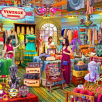 Fancy Vintage 1000 Pc Puzzle 8906139540948
