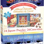 Eurographics Merry Christmas Advent Calendar 24 Mini Puzzles 8924-5735