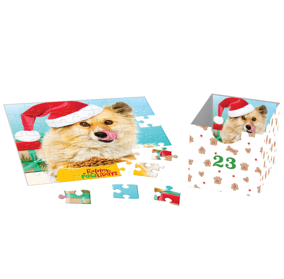 Christmas Paws Advent Calendar Puzzles - Eurographics 8924-5921_3