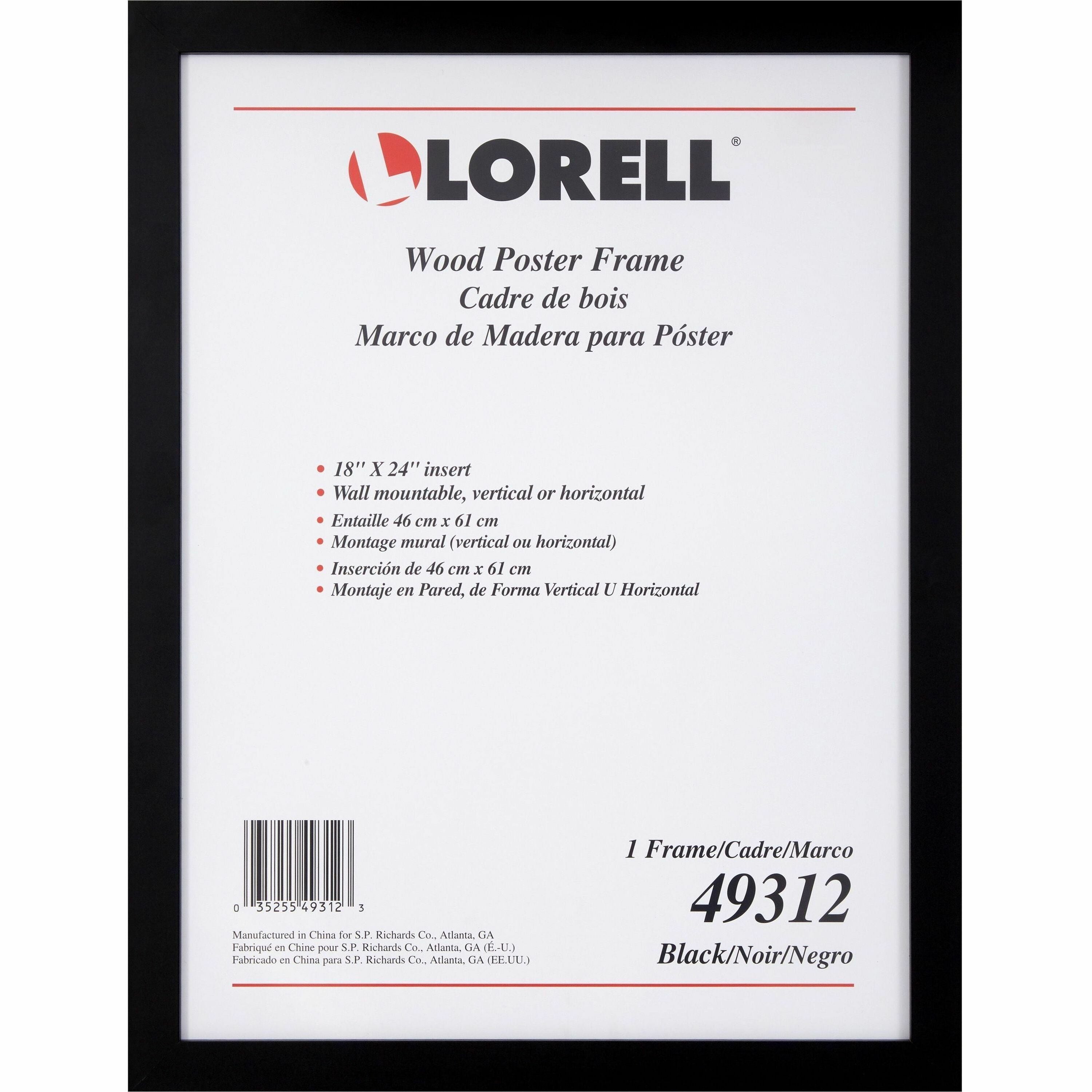 18X24 Poster Frame Black 916-370