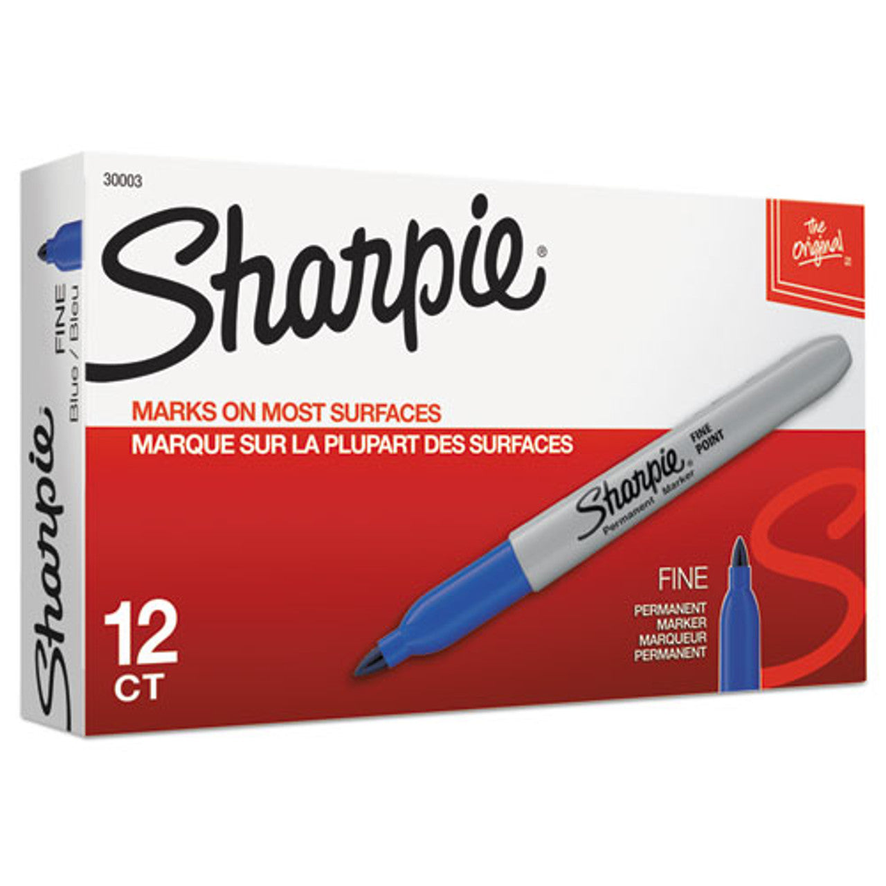 BLUE FINE SHARPIE MARKER 917-374