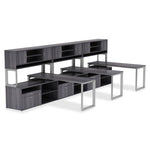 Lorell Relevance Series Mahogany Laminate Office Furniture Credenza (16214) - Ki 936-173_1