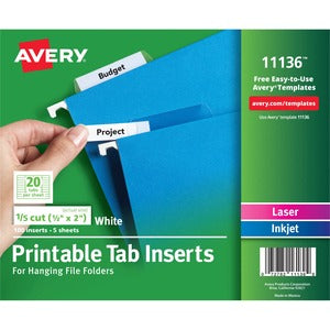 Printable Tab Inserts 951-772