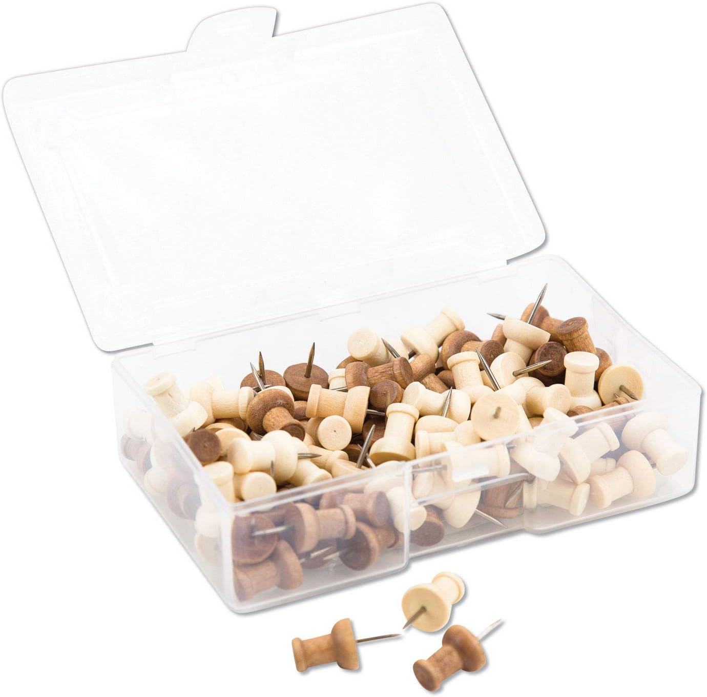 Wood Push Pins Asst 968-850