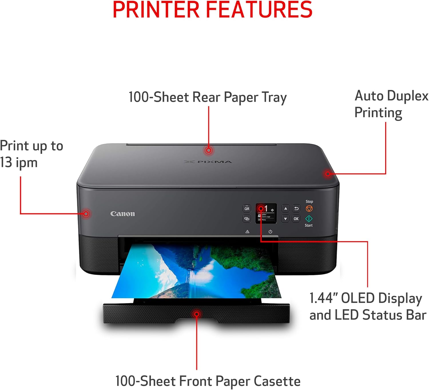 Canon Wireless Inkjet Printer 969-321_3
