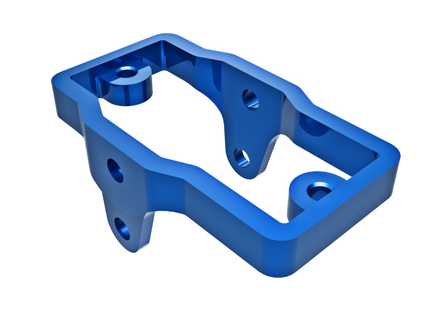 9739-Blue Servo Mount, 6061-T6 Aluminum (Blue-Anodized) 9739-BLUE