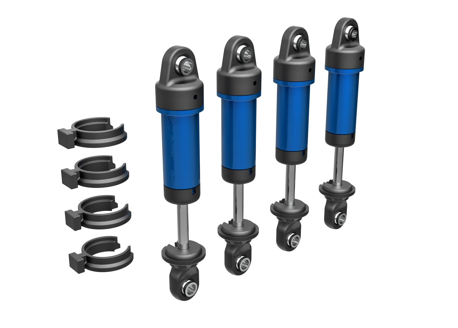 Shocks, Gtm, 6061-T6 Aluminum 9764-BLUE