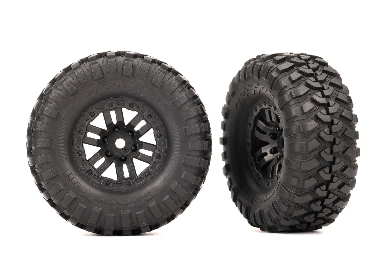 Traxxas 9773 T&W Black 2.2 Canyon Trail Tires Trx-4M 9773