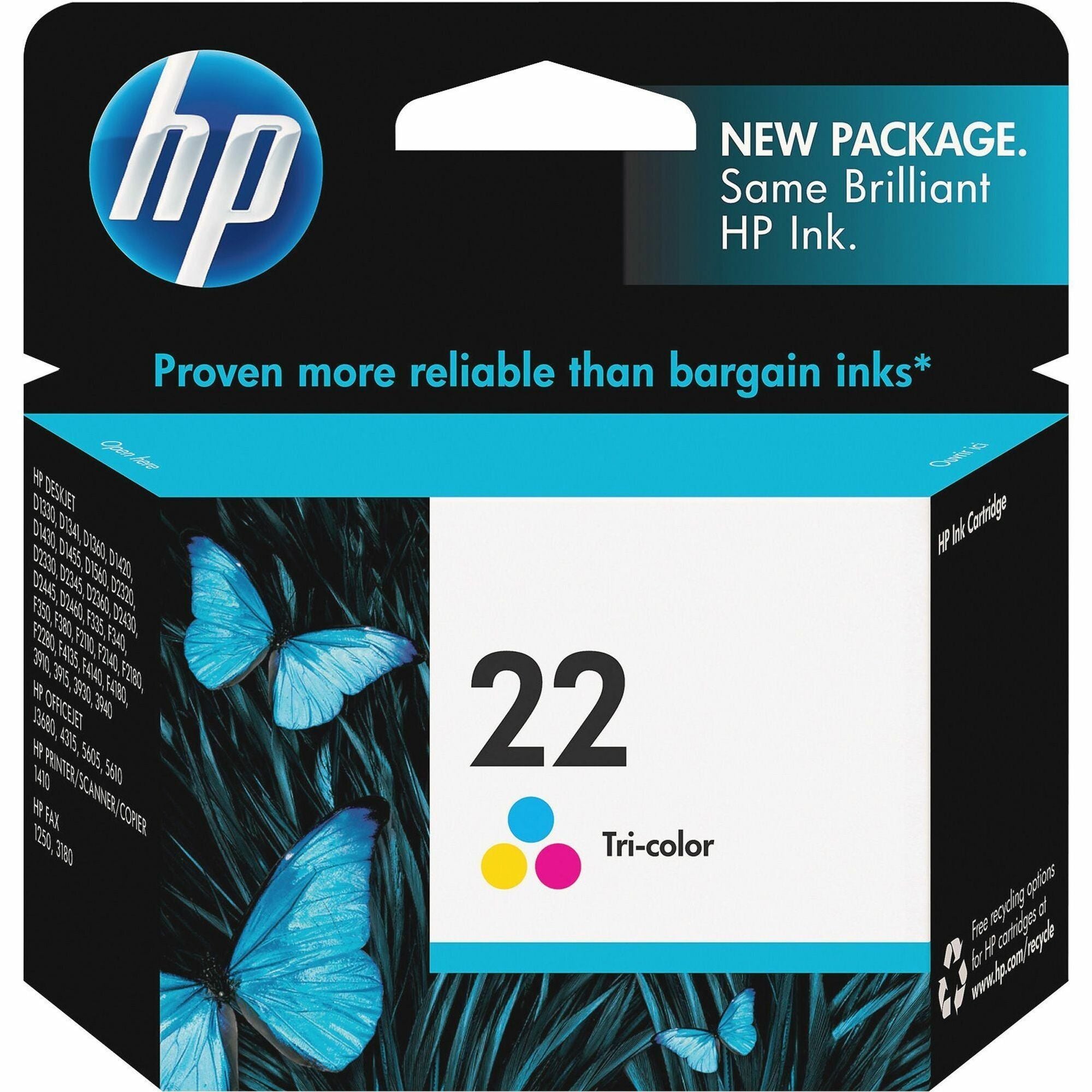 Hp 22 (C9352An) - Cyan, Magenta, Ye 978-631