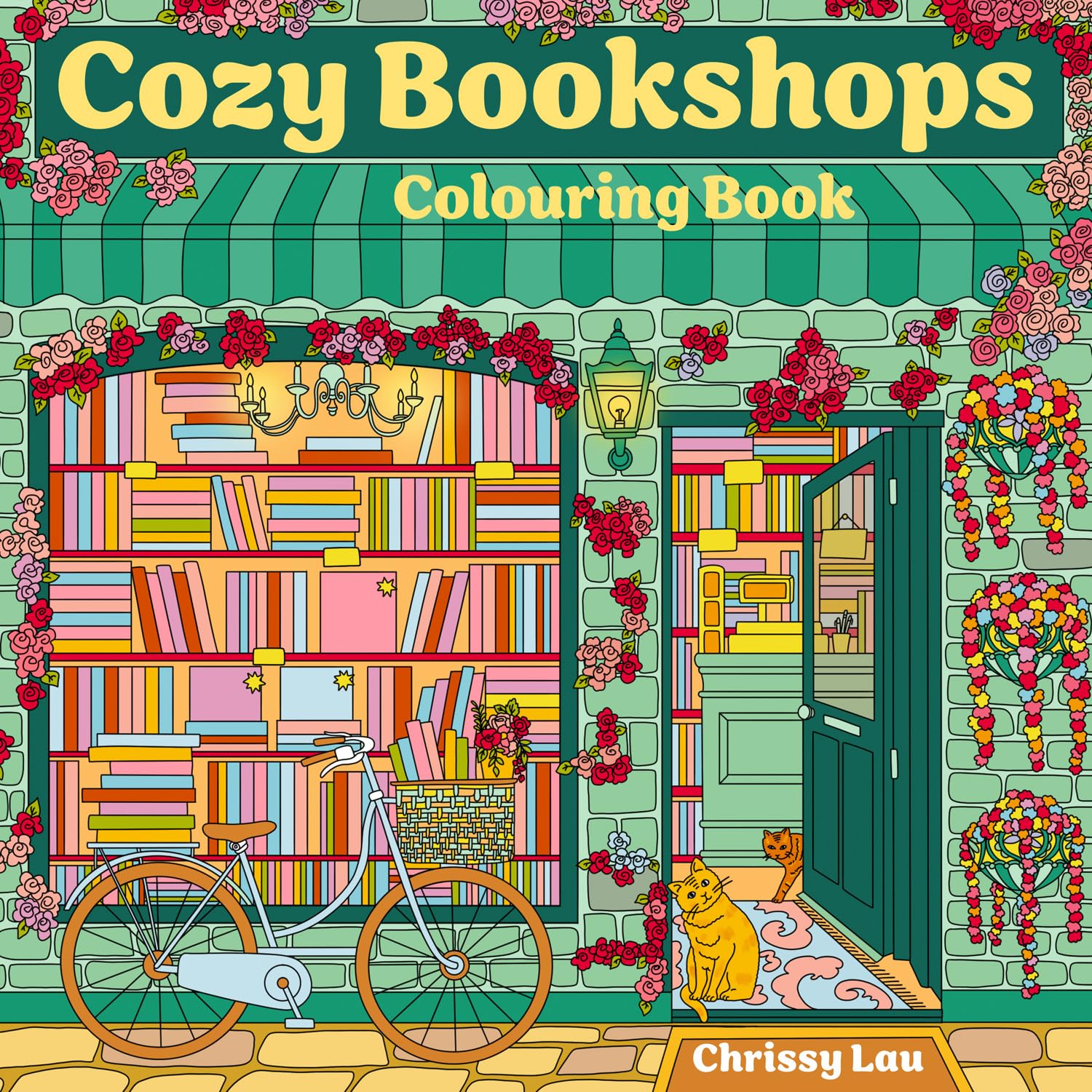Cozy Bookshops: Colouring Book by Lau. Chrissy 9780008772758