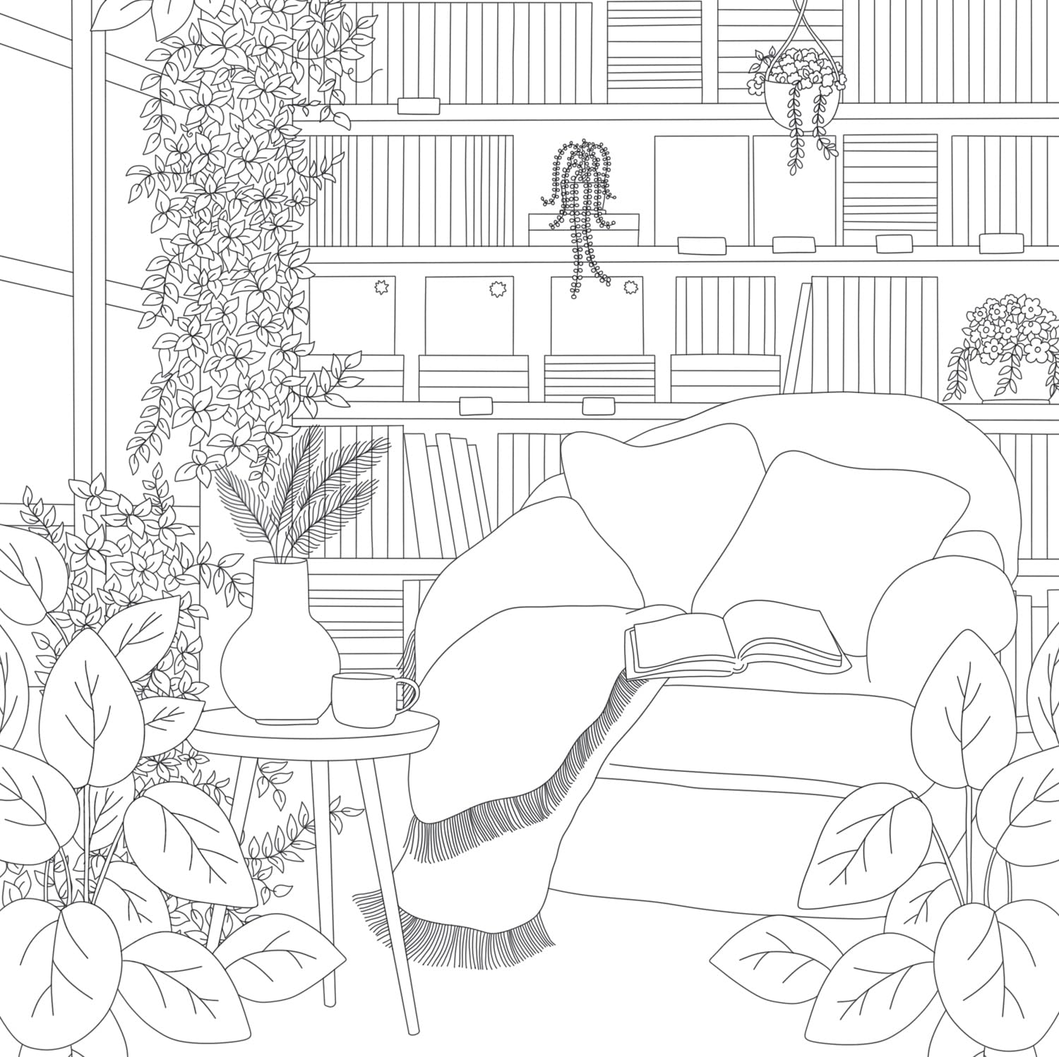 Cozy Bookshops: Colouring Book by Lau. Chrissy 9780008772758_7