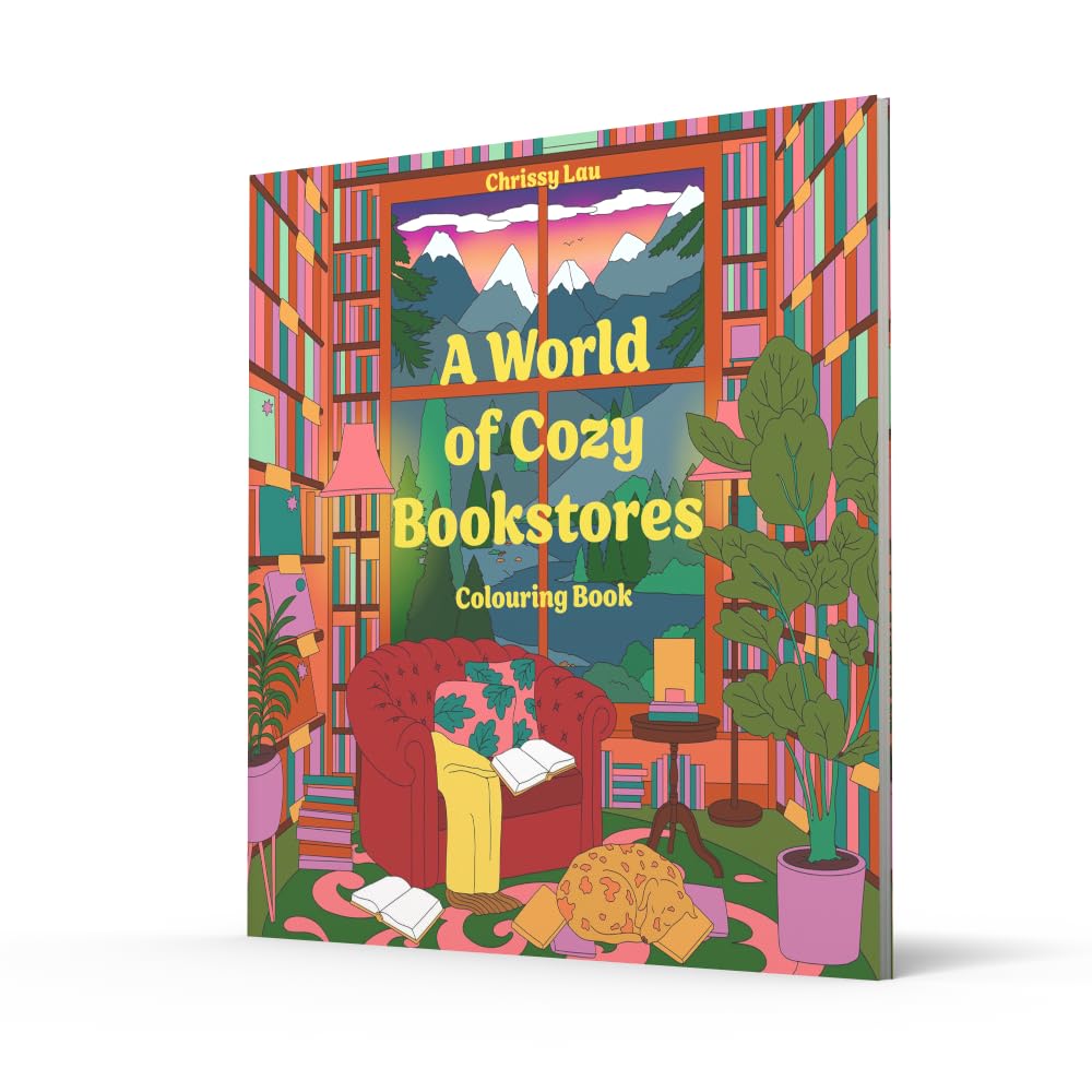 A World of Cozy Bookstores: A Coloring Book by Lau. Chrissy 20 9780008772765_1