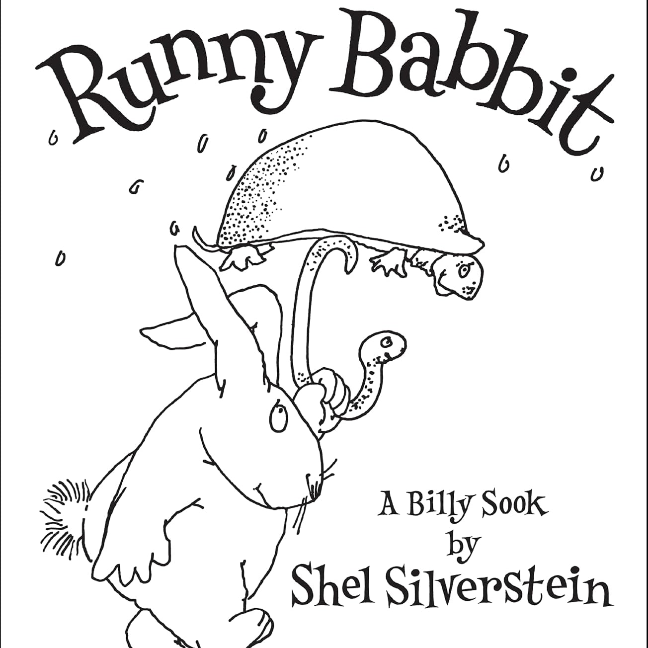 Runny Babbit by Silverstein.Shel Childrens Picture Book 9780060256531_5f6f0308-c0f0-4fdb-a455-833014dfa306