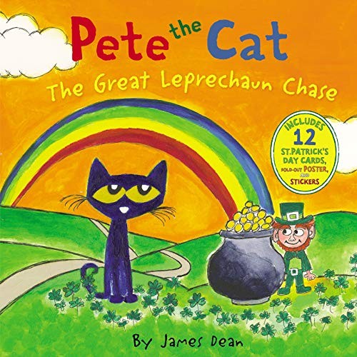 Pete The Cat: The Great Leprechaun Chase: Includes 12 St. Patrick's Day Cards, F 9780062404503_90375f12-742f-48ab-8b2b-f9ae7d9749db