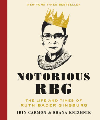 Notorious Rbg by Carmon. Irin 9780062415837_efea9e97-a7b0-45df-b59b-95d85aa7759b