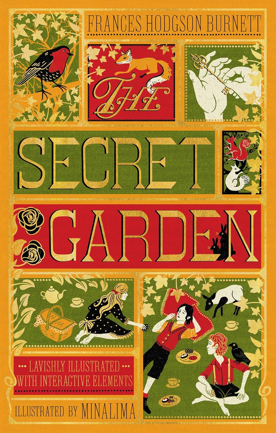 The Secret Garden (Minalima Edition) (Illustrated With Interactive Elements) by 9780062692573