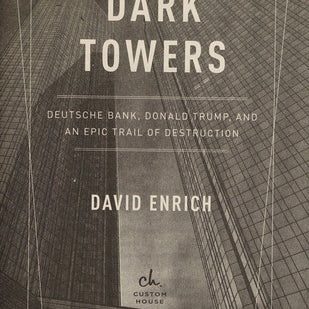 Dark Towers by Enrich. David 9780062878816_9eb32d44-c34a-4dab-9ca2-4122d1e07a18