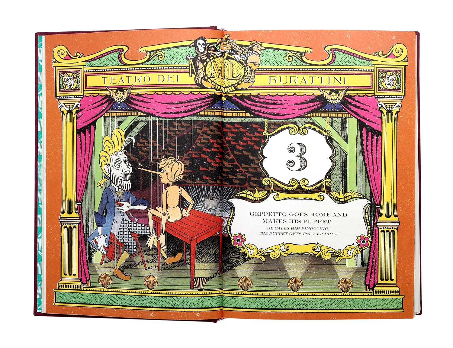 The Adventures Of Pinocchio (Minalima Edition): (Ilustrated With Interactive Ele 9780062905277_1