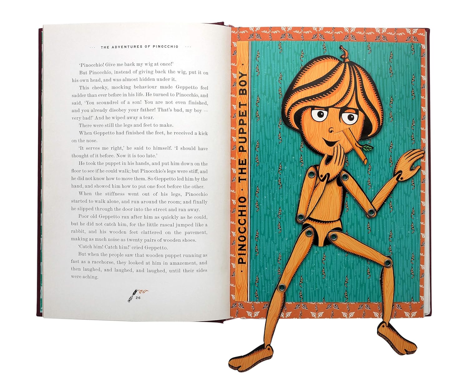 The Adventures Of Pinocchio (Minalima Edition): (Ilustrated With Interactive Ele 9780062905277_2