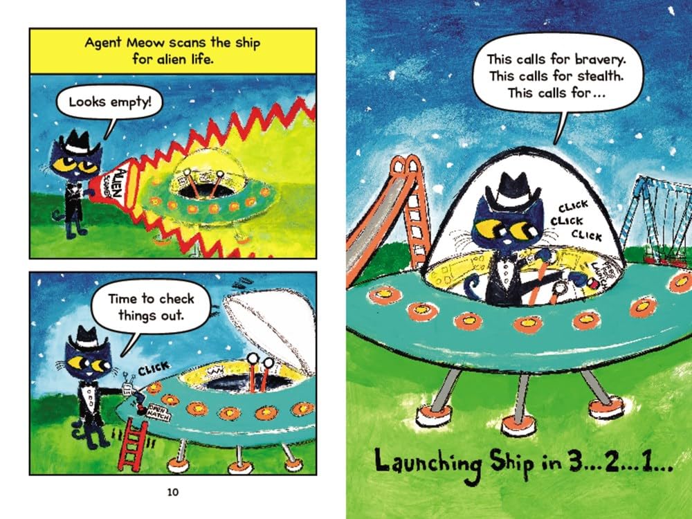 Pete The Cat And The Space Chase by Dean. James & Kimberly 9780062974396_3