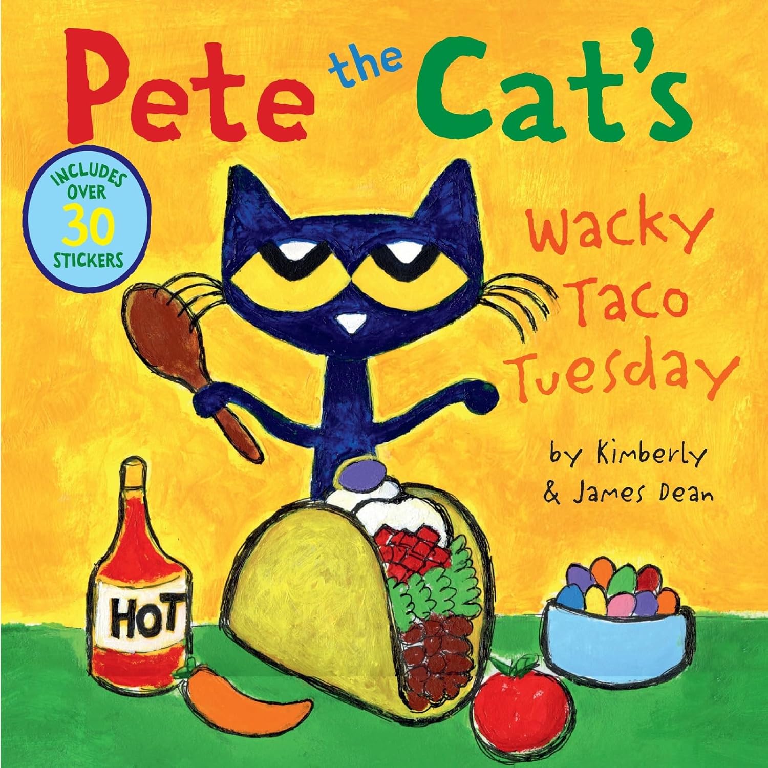 Pete The Cat's Wacky Taco Tuesday by Dean. James 9780062974419