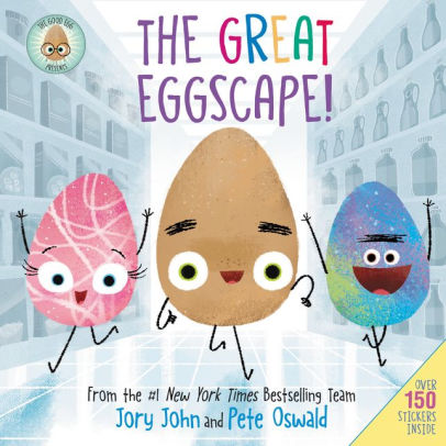 The Good Egg Presents: The Great Eggscape! [With Two Sticker Sheets] by John, Jo 9780062975676_faf83de5-0445-4709-9c21-daacce08f762