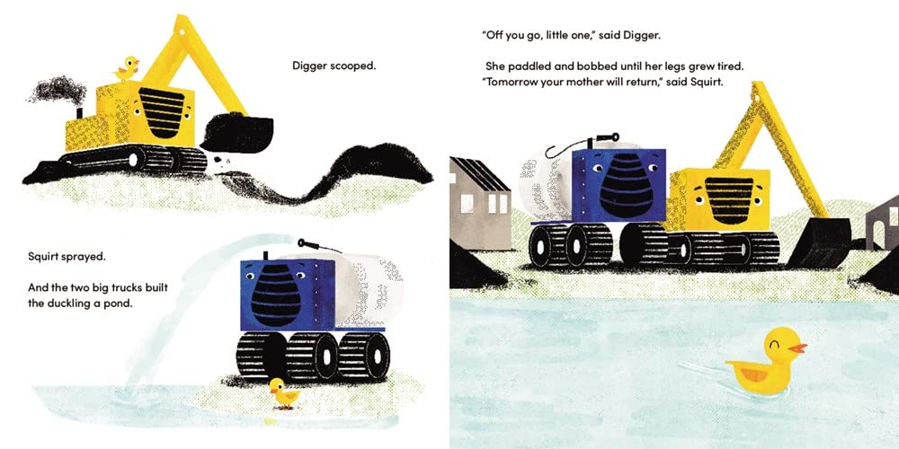 The Digger And The Duckling by Kuefler. Joseph 9780063062542_2