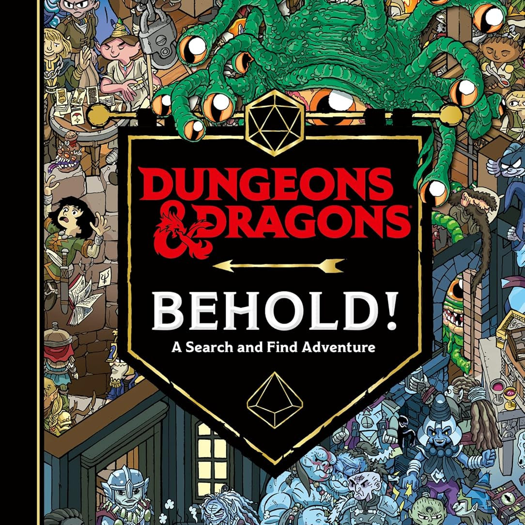 Dungeons & Dragons: Behold! A Search And Find Adventure by Wizards Of The Coast 9780063137554_1