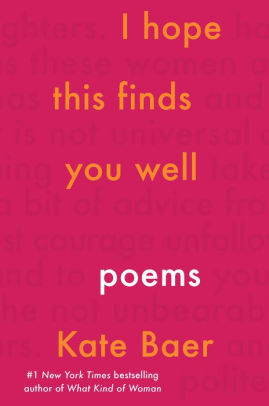 I Hope This Finds You Well by Baer. Kate 9780063137998_d4c4e622-92f8-4fa7-8c93-fbd00580b653