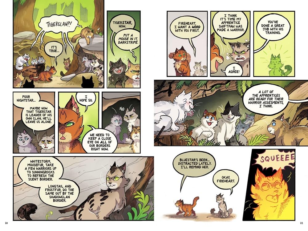 AVAILABLE 09/30/25 WARRIORS GRAPHIC NOVEL: PROPHECIES BEGIN #3 - HUNTER. ERIN 9780063203938_3