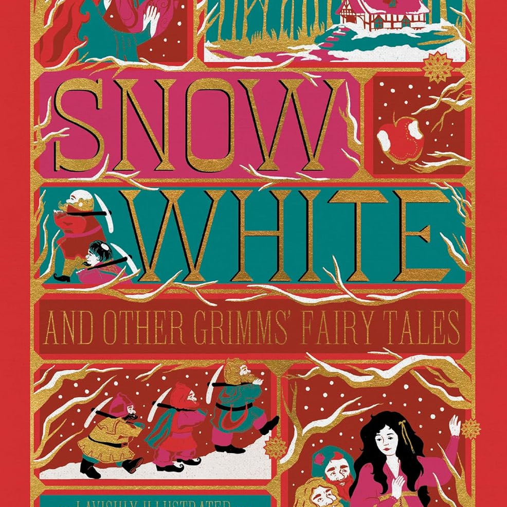 Snow White And Other Grimms' Fairy Tales (Minalima Edition): Illustrated With In 9780063208247
