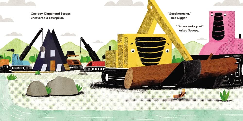 The Digger And The Butterfly by Kuefler. Joseph 9780063237940_1
