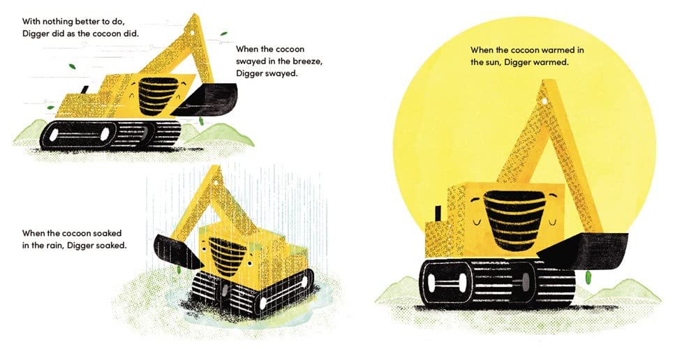 The Digger And The Butterfly by Kuefler. Joseph 9780063237940_3