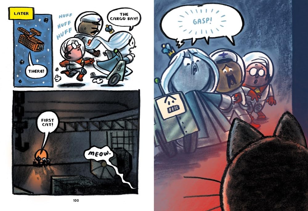 The First Cat In Space And The Wrath Of The Paperclip by Barnett. Mac; Harris 9780063315259_4