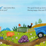 Little Blue Truck Feeling Happy: A Touch-And-Feel Book by Schertle. Alice 9780063342705_4