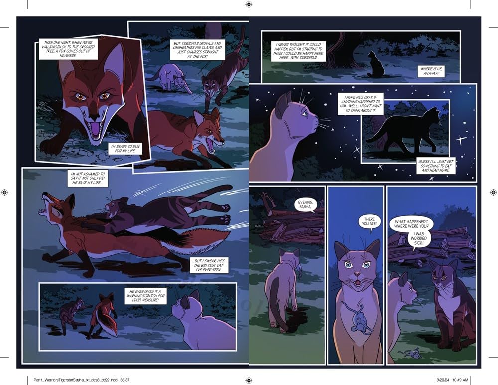Warriors: Tigerstar & Sasha (3 Full-Color Warriors Books In 1) by Hunter. Erin 9780063351769_2